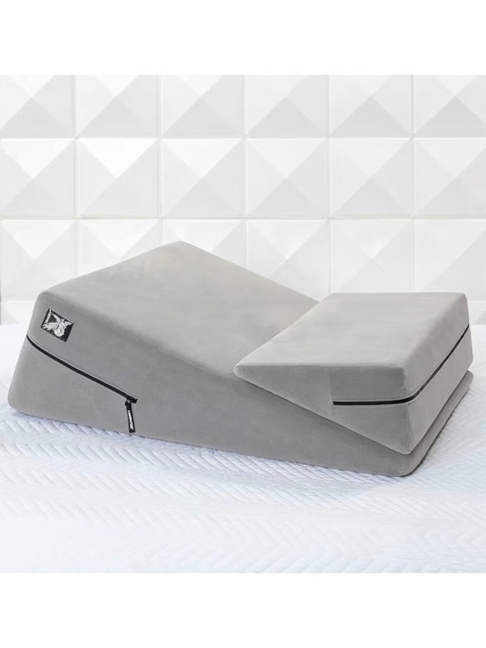 NEW Liberator Wedge and Ramp Positioning Pillow Combo Original Size 12" Grey